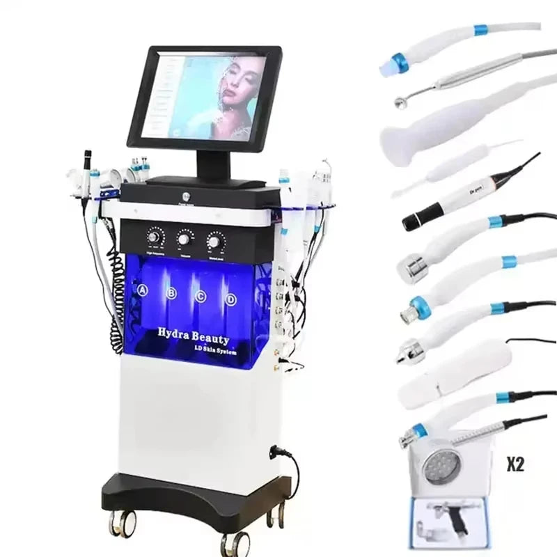 14 in 1 Aesthetic Beauty Equipment Hydro Facial Machine